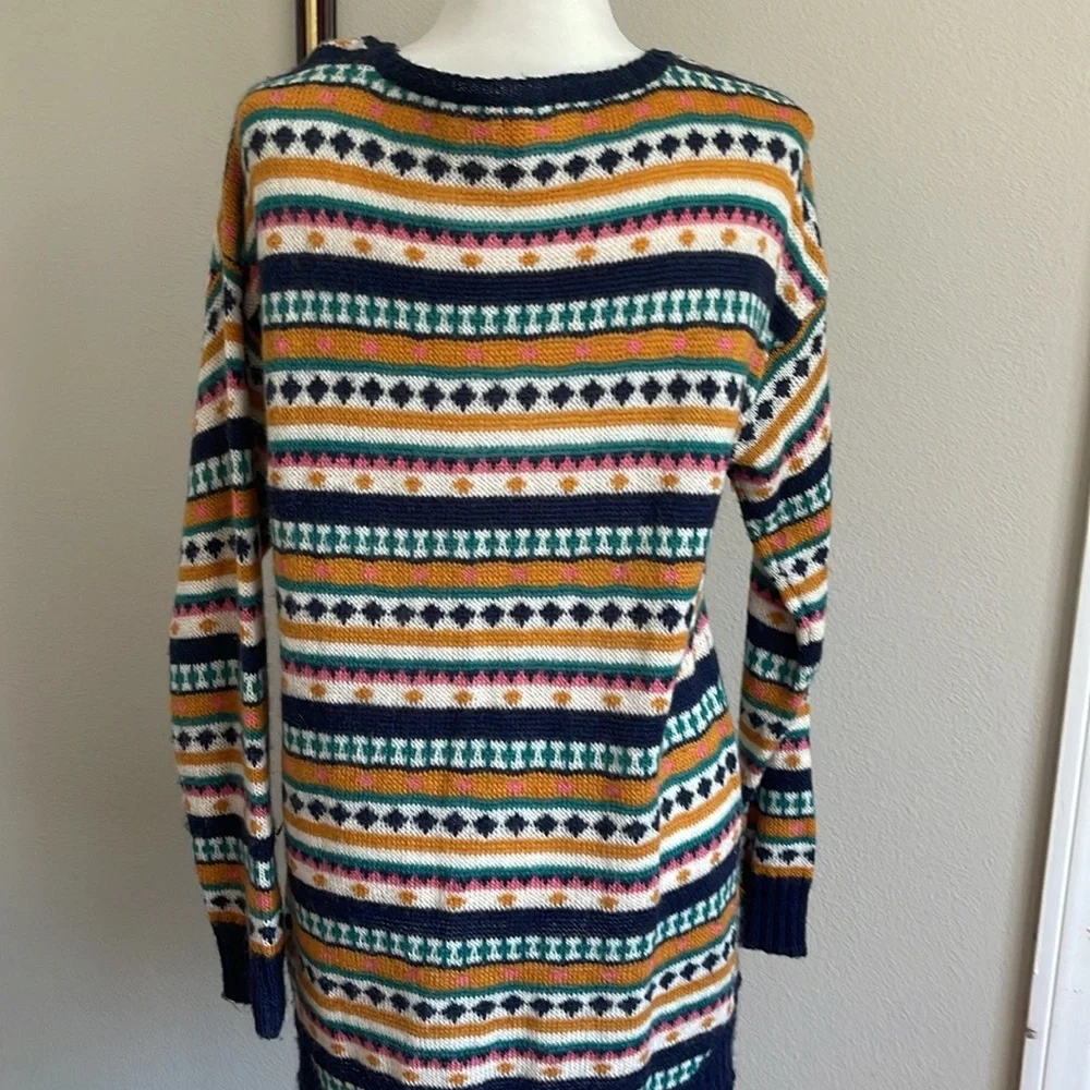 Colorful Mickey Mouse Sweater Size 12 - Picture 4 of 6